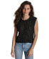 ფოტო #1 პროდუქტის Women's Ribbed Sleeveless Sweater Vest