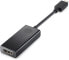 HP USB-C to HDMI 2.0 - Black - 111.2 mm - 44.2 mm - 17.1 mm - 31 g