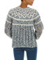 Theory Chevron Wool & Cashmere-Blend Sweater Women's