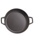 Фото #2 товара Cast Iron 3.5 Quart Braiser with Glass Lid