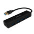 LogiLink UA0295 - USB 3.2 Gen 1 (3.1 Gen 1) Type-A - USB 3.2 Gen 1 (3.1 Gen 1) Type-A - 5000 Mbit/s - Black - 0.15 m - CE - ROHS