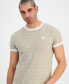ფოტო #3 პროდუქტის Men's Regular-Fit Carl Geometric T-Shirt