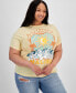 Фото #1 товара Trendy Plus Size Malibu Graphic T-Shirt