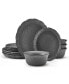 Noah 12-Pc Dinnerware Set, Service for 4 Серый, 12 Piece Set - фото #1