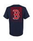 ფოტო #3 პროდუქტის Big Boys Fanatics Navy Boston Red Sox Curveball T-shirt