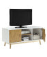 Фото #4 товара 47.25" Oslo TV Stand with Storage Cabinets and Shelves