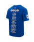 Men's Royal Los Angeles Dodgers Oversized City Tour T-Shirt