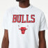 ფოტო #4 პროდუქტის NEW ERA 60357046 NBA Team Logo Chicago Bulls short sleeve T-shirt