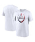 ფოტო #2 პროდუქტის Men's White New England Patriots Icon Legend Performance T-shirt