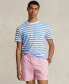 Фото #1 товара Men's Striped Jersey Crewneck T-Shirt
