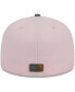 Фото #4 товара Men's Pink, Blue St. Louis Cardinals Olive Undervisor 59FIFTY Fitted Hat