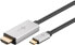 Wentronic USB-C to HDMI Adapter Cable - 2 m - 2 m - USB Type-C - HDMI Type A (Standard) - Male - Male - Straight