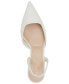 ფოტო #4 პროდუქტის Women's Gavedessi Pointed Toe Kitten Heel Slingback Pumps