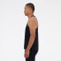 NEW BALANCE Jacquard sleeveless T-shirt