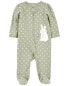 Фото #7 товара Baby Bunny 2-Way Zip Cotton Sleep & Play Pajamas 9M