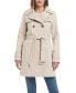 Фото #1 товара Kate Spade Women's Pleated Back Water-Resistant Trench Coat