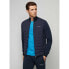 HACKETT Am Quilted Hybrid full zip sweatshirt