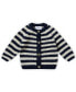 ფოტო #1 პროდუქტის Toddler 100% Cotton Chunky Ribbed Knitted Cardigan Ages 3-4 Years