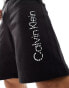 Calvin Klein degrade logo jersey shorts in black Ck schwarz, XS - фото #5