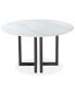 Emila 54" Round Sintered Stone Mix and Match Dining Table, Created for Macy's