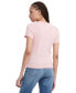 ფოტო #2 პროდუქტის Women's Essential Logo Slim-Fit T-Shirt