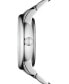 ფოტო #2 პროდუქტის Women's Swiss Automatic Baroncelli Diamond (1/10 ct. t.w.) Stainless Steel Bracelet Watch 33mm