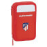 SAFTA Atletico Madrid Home 20/21 Small Double Filled 28 Units Pencil Case
