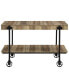 Фото #4 товара Luther 3 Piece Steel Industrial Coffee End Table Set