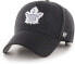 Фото #1 товара '47 Brand MVP Toronto Maple Leafs H-MVP18WBV-BKC Adjustable Cap, Black, Size: One Size, black