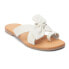 Фото #4 товара COCONUTS by Matisse Vaughn Slide Womens White Casual Sandals VAUGHN-100
