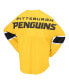Фото #4 товара Футболка женская Fanatics Pittsburgh Penguins золотого цвета с длинным рукавом