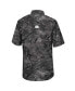 Men's Charcoal NC State Wolfpack Realtree Aspect Charter Full-Button Fishing Shirt