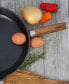 Фото #3 товара French Enameled Cast Iron 10" Fry Pan with Wood Handle and Spouts