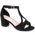 Фото #1 товара Suede high-heeled sandals Potocki W WOL224A, black