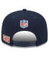 Men's Navy Chicago Bears 2023 NFL Training Camp Secondary Logo 9FIFTY Snapback Hat
