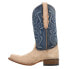 Corral Boots Embroidered Square Toe Cowboy Womens Beige, Blue Casual Boots Z522 8 - фото #3