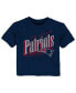 ფოტო #1 პროდუქტის Infant Boys and Girls Navy New England Patriots Winning Streak T-shirt