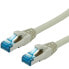 Фото #2 товара VALUE S/FTP Patch Cord Cat.6a - grey 2.0 m - 2 m - Cat6a - S/FTP (S-STP) - RJ-45 - RJ-45