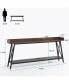 Rustic Long Skinny Sofa Table for Living Room/Entryway (71")