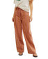 Фото #1 товара Брюки Free People женские модели Hudson Canyon Stripe High Rise из хлопка с широкими штанинами