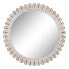 Настенное зеркало Белый Стеклянный Древесина манго 73 x 2 x 73 cm