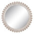 Wall mirror White Crystal Mango wood 73 x 2 x 73 cm