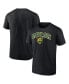 Фото #1 товара Men's Black Baylor Bears Campus T-shirt