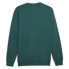 Фото #4 товара Puma Essential Minimal Gold Crew Neck Sweatshirt Mens Green 68001443