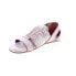 Фото #8 товара Bed Stu Ingritt F373153 Womens Brown Leather Hook & Loop Strap Sandals Shoes