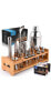 Фото #1 товара 24 Piece Professional Stainless Steel Bartender Set with Bamboo Stand
