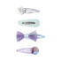 Hair Clips Frozen Multicolour 4 Units Blue