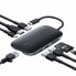 Фото #1 товара AUKEY CB-C71 - 100 W - Black - MicroSD (TransFlash) - MicroSDHC - MicroSDXC - SD - SDHC - SDXC - HDMI - RJ-45 - Thunderbolt 3 - USB 3.2 Gen 1 (3.1 Gen 1) Type-C - Aluminium - Polycarbonate (PC) - USB