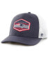 Фото #1 товара Men's Navy New England Patriots Burgess Trucker Adjustable Hat