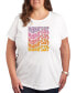 Trendy Plus Size Manifest Graphic Short Sleeve T-shirt